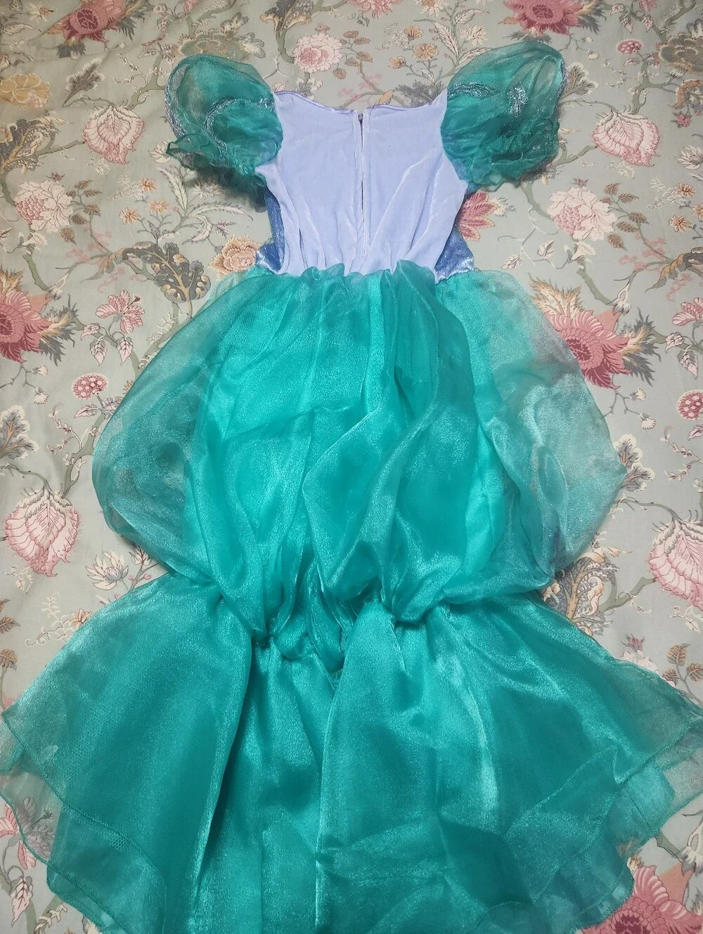 Disney Ariel Princess Dress Up Dress Multi Color Size Small
